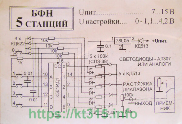 Блок фиксированной настройки частоты