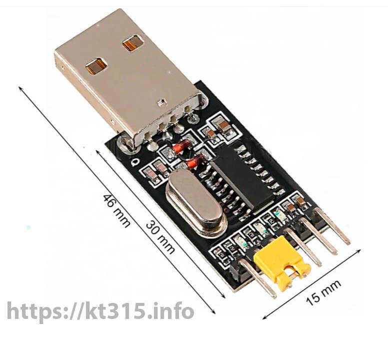 Преобразователь USB в TTL UART 2 Преобразователь USB в TTL UART — изображение 2