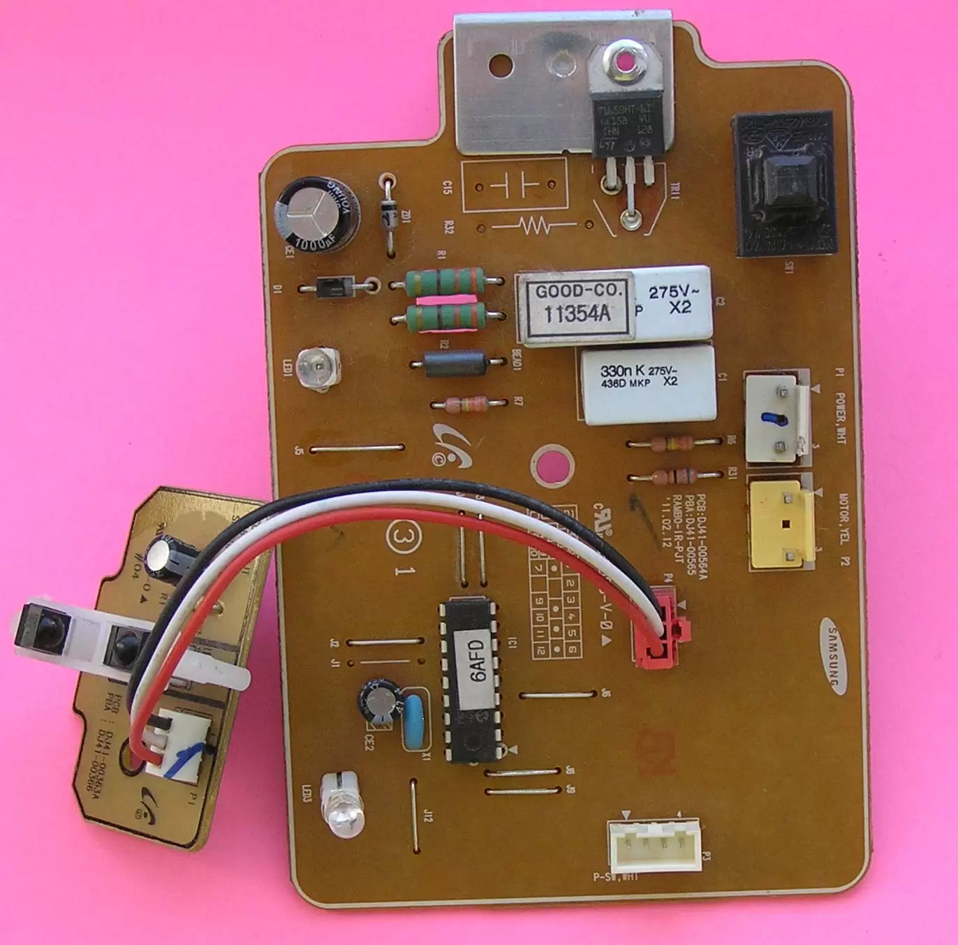 Плата (модуль) управления пылесоса Samsung DJ41-00565C