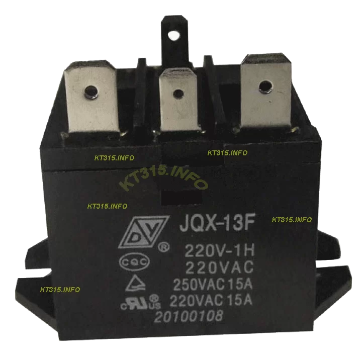 Реле JQX-13F для микроволновой печи LG 6920W3A002C