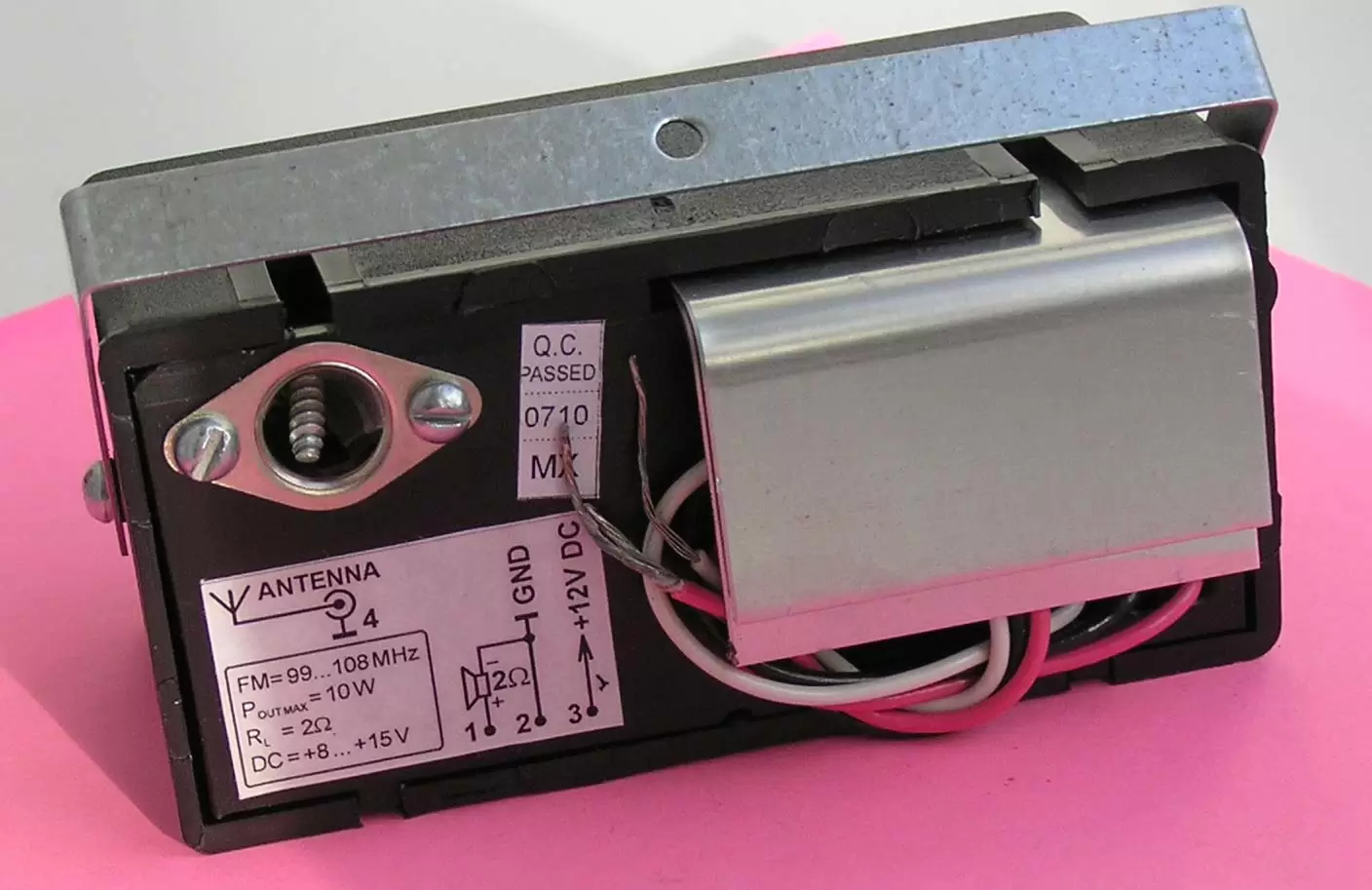 Автомобильный FM радиоприемник моно SONY-1191M 20W — изображение 6