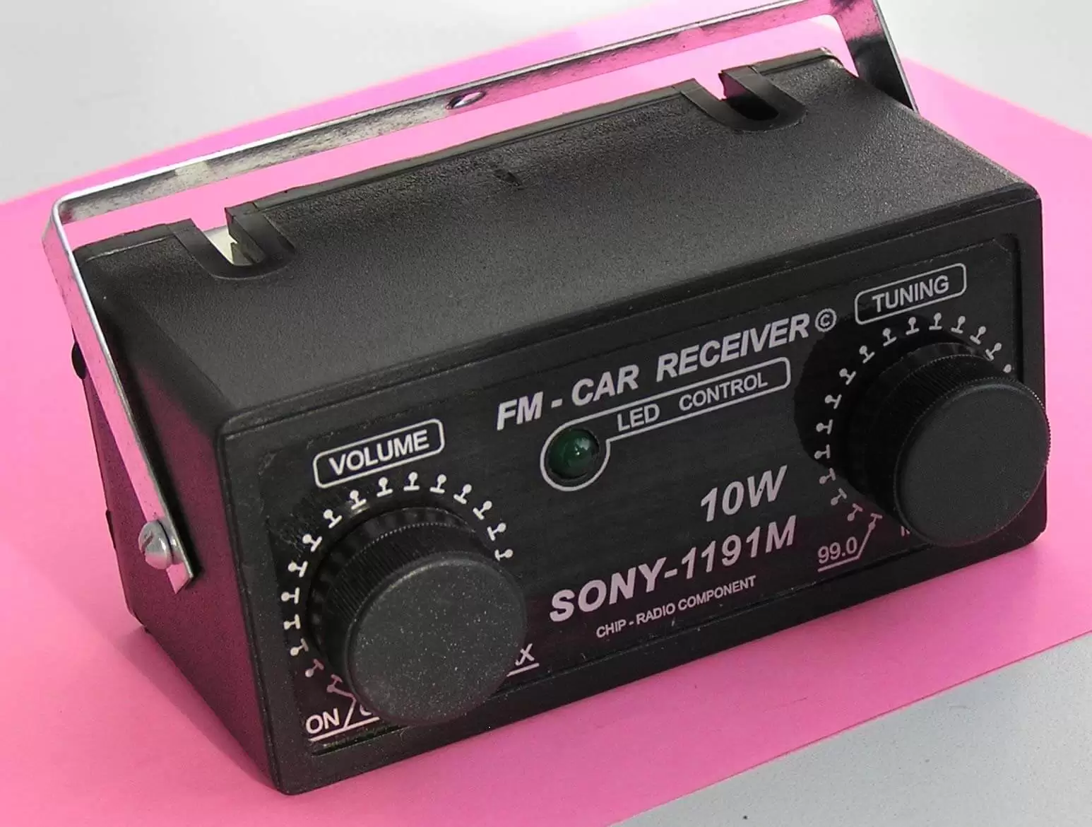 Автомобильный FM радиоприемник моно SONY-1191M 20W — изображение 7