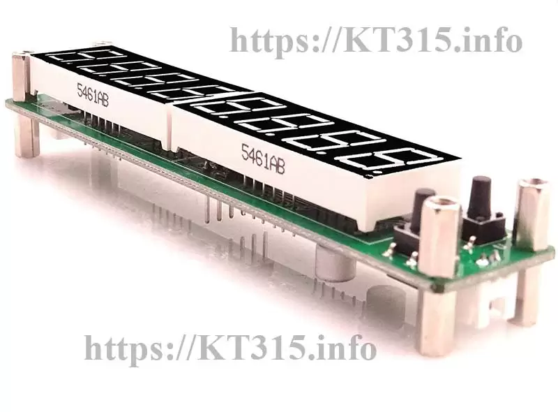 Частотомер цифровая шкала PLJ-8LED 8-значная 3 Частотомер цифровая шкала PLJ-8LED 8-значная — изображение 3