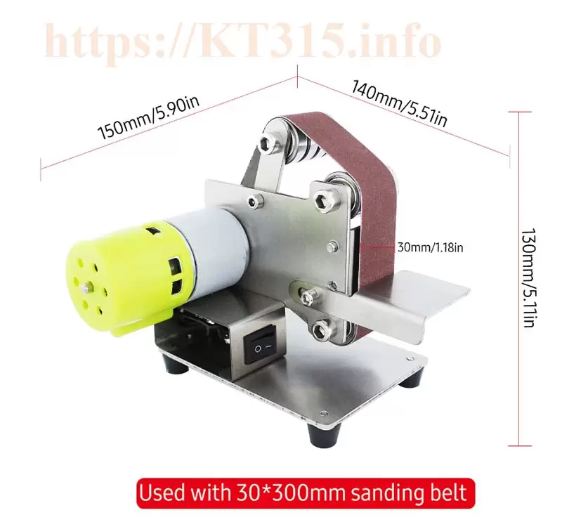 Шлифовальная ленточная мини машина — изображение 3
