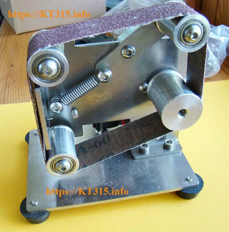 Шлифовальная ленточная мини машина