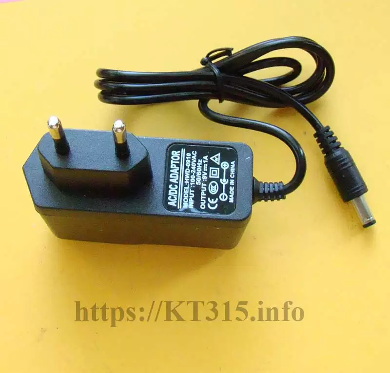 Блок питания DC 9В 1А